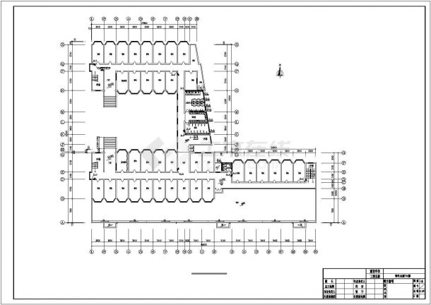 某学生公寓给排水及消防设计施工方案CAD图纸-图二