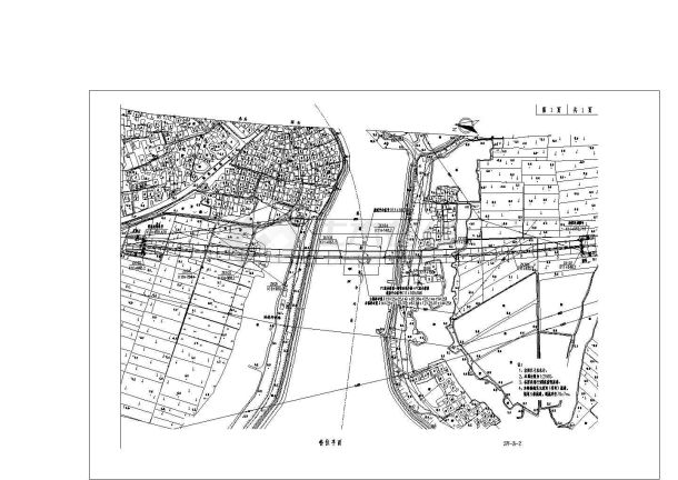 固城大桥（钢管混凝土系杆拱型）设计cad全套施工图【含设计说明，60个CAD文件 】-图二