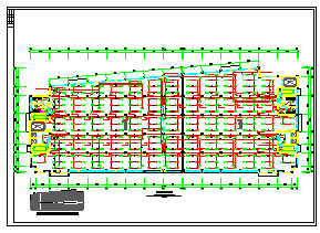 某地八层框架丙类厂房电气cad设计施工图纸-图一