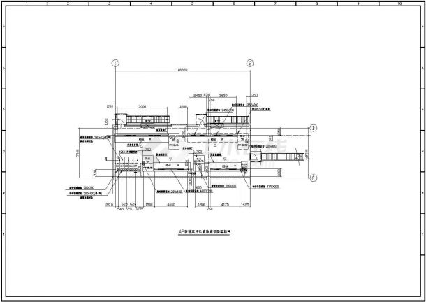 某日资厂房变电所CAD大样施工图纸-图二