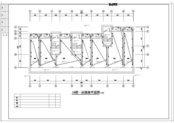 多层商住楼电气设计施工图纸_图1