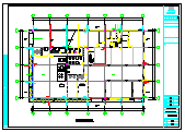 某两层钢结构劳斯莱斯4S店办公室给排水cad设计施工图纸-图一