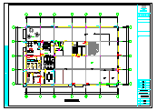某两层钢结构劳斯莱斯4S店办公室给排水cad设计施工图纸-图二