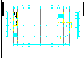 某三层框架结构综合办公楼建筑及结构设计施工图纸-图二