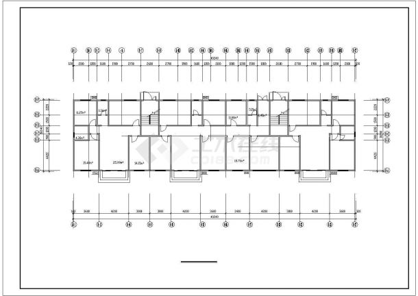 某604平方米一层商住楼设计施工图纸-图二