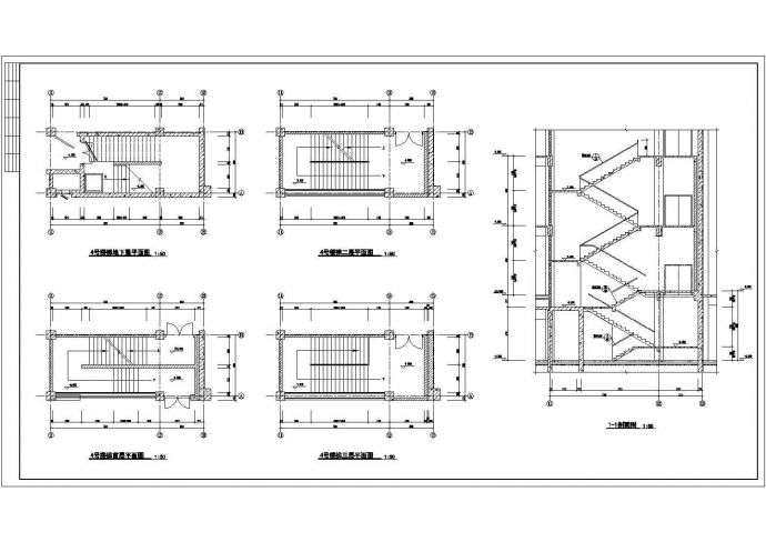 高层商住楼建筑设计CAD施工图_图1