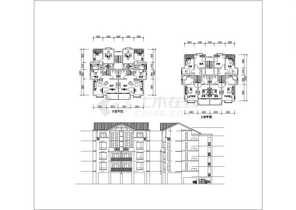 银川市江南雅苑小区总平面规划设计CAD图纸（含单体设计图）-图一