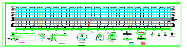 某重型钢结构厂房全套结构cad施工图纸（格构柱）_图1