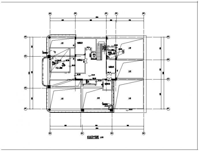 某地市高楼层建筑设计施工图_图1
