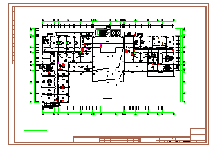 宁波某五层综合医院智能化系统工程全套cad图纸（综合性二级甲等医院）-图二