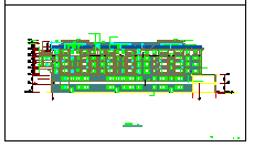 余杭市某六层框架结构住宅建筑cad设计施工图纸-图二