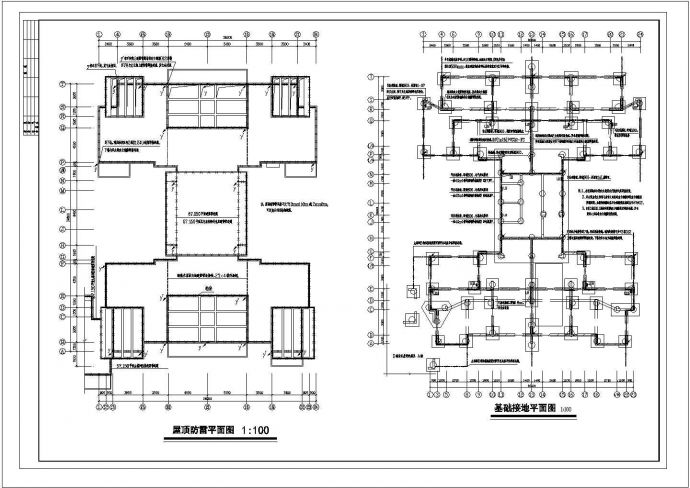 某17层高层住宅电气CAD设计大样全套图纸_图1