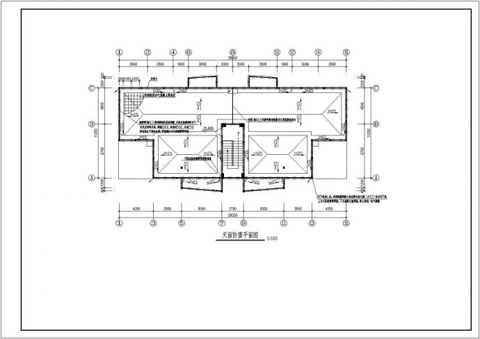 某小区住宅楼电气CAD设计全套施工图_图1