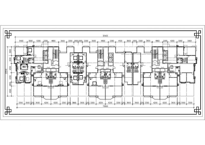 深圳市某居住区32层剪力墙结构住宅楼全套建筑设计CAD图纸（含车库层）_图1