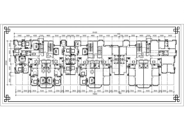 深圳市某居住区32层剪力墙结构住宅楼全套建筑设计CAD图纸（含车库层）-图二