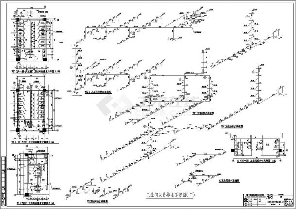 重庆某四十二层国际城水施图48-图一