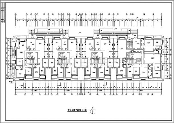 采暖系统_高层办公楼建筑采暖系统CAD施工设计图-图二