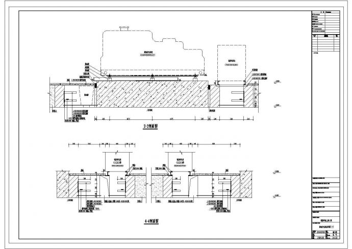 某电站变电所CAD详细设计平面施工图_图1