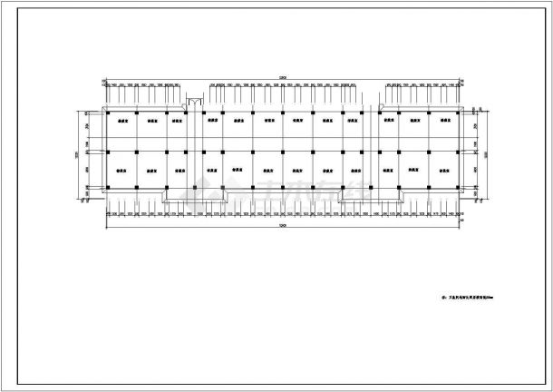 【6层】住宅楼全套设计（4118平，含计算书，建筑图，结构图）.dwg-图一