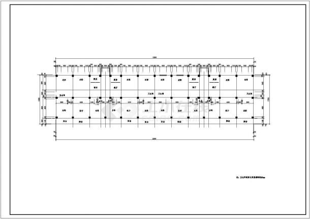 【6层】住宅楼全套设计（4118平，含计算书，建筑图，结构图）.dwg-图二