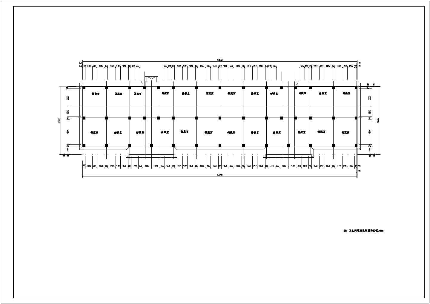 【6层】住宅楼全套设计（4118平，含计算书，建筑图，结构图）.dwg