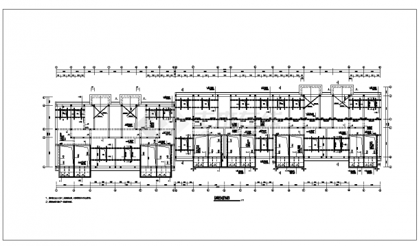 南京6层砖混住宅楼结构设计施工cad图纸-图一
