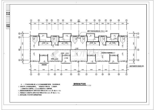 某住宅电气CAD大样完整全套图纸-图二