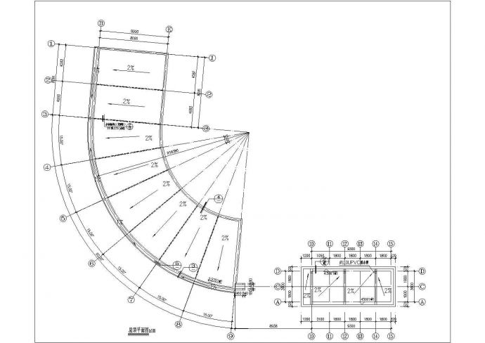某长30米 宽3.84米工艺品厂大门设计cad全套建施图_图1