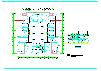 某大学礼堂建筑设计CAD施工图纸-图一