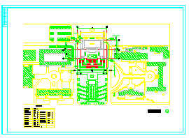 华南理工大学技术科学楼CAD建筑施工设计图-图二