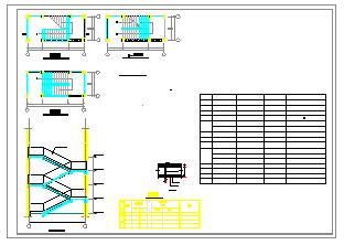 某学校教学楼CAD建筑设计施工图纸_图1