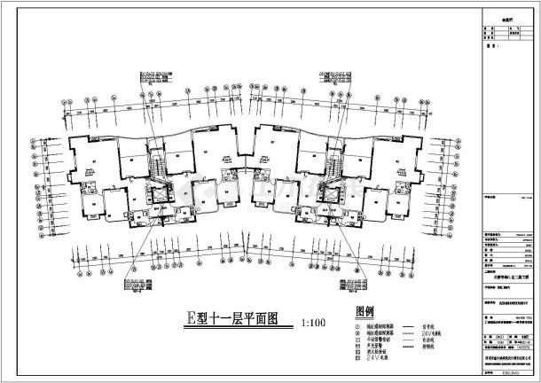 某住宅电气CAD设计大样详细构造施工图-图二