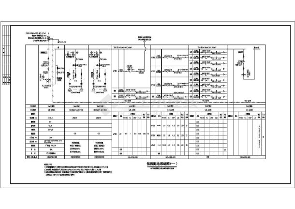某高校配电室CAD电气设计大样全套图纸-图二