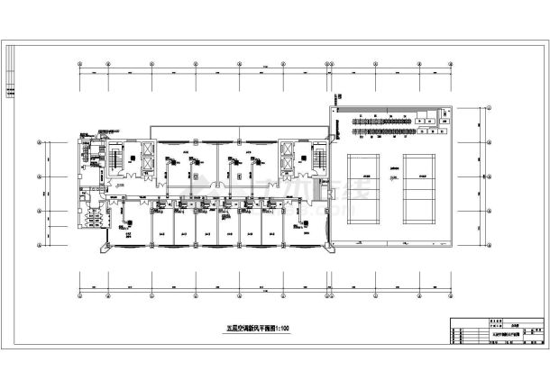 办公楼设计_某高层办公楼多联机系统设计CAD施工图-图二