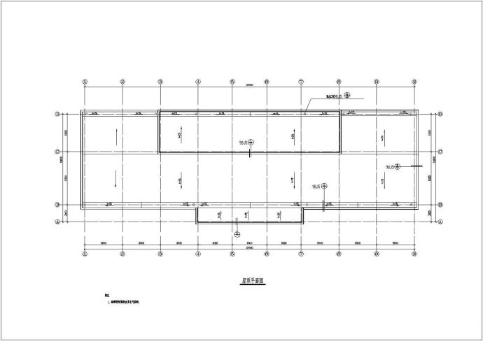 办公楼设计_大型高层办公楼设计平立剖面施工CAD图_图1
