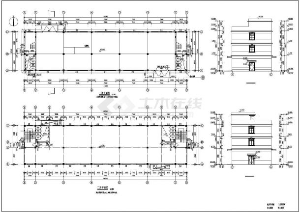 某地区瑞泰车间建筑详细设计方案施工CAD图纸-图一