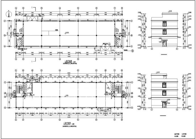 某地区瑞泰车间建筑详细设计方案施工CAD图纸_图1