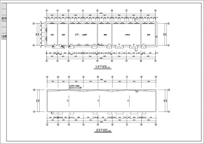 某地区综合仓库建筑详细设计方案施工CAD图纸_图1