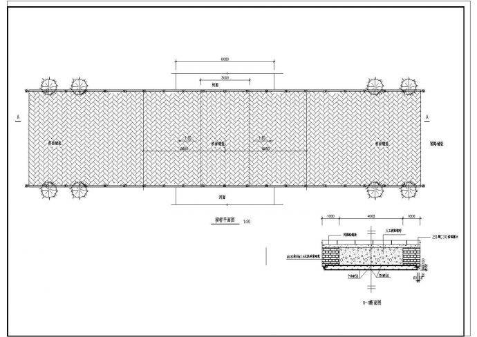 某景区古典石桥建筑详细设计方案施工CAD大样图纸_图1