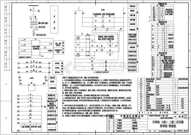 某广东番禺中学电房迁移二期工程高压CAD电气部分配电部-图二