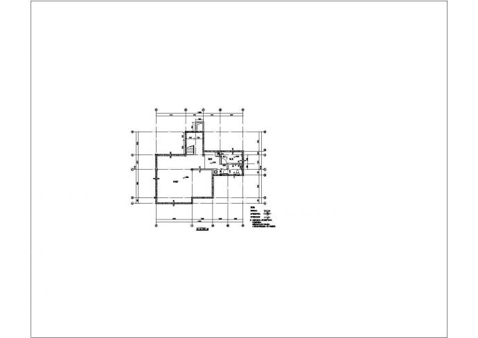 二层独栋别墅建筑施工图，共十张_图1