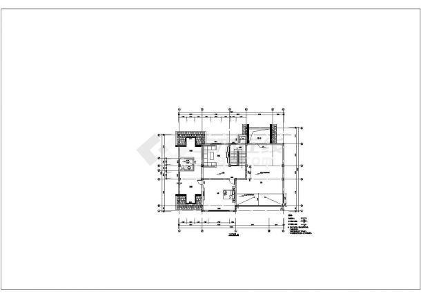 二层独栋别墅建筑施工图，共十张-图二