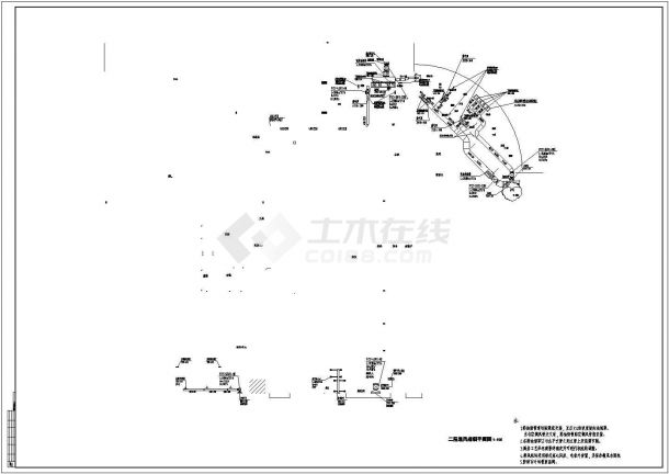 [珠海]某大型超市空调设计cad全套施工图（含设计及施工说明）-图一