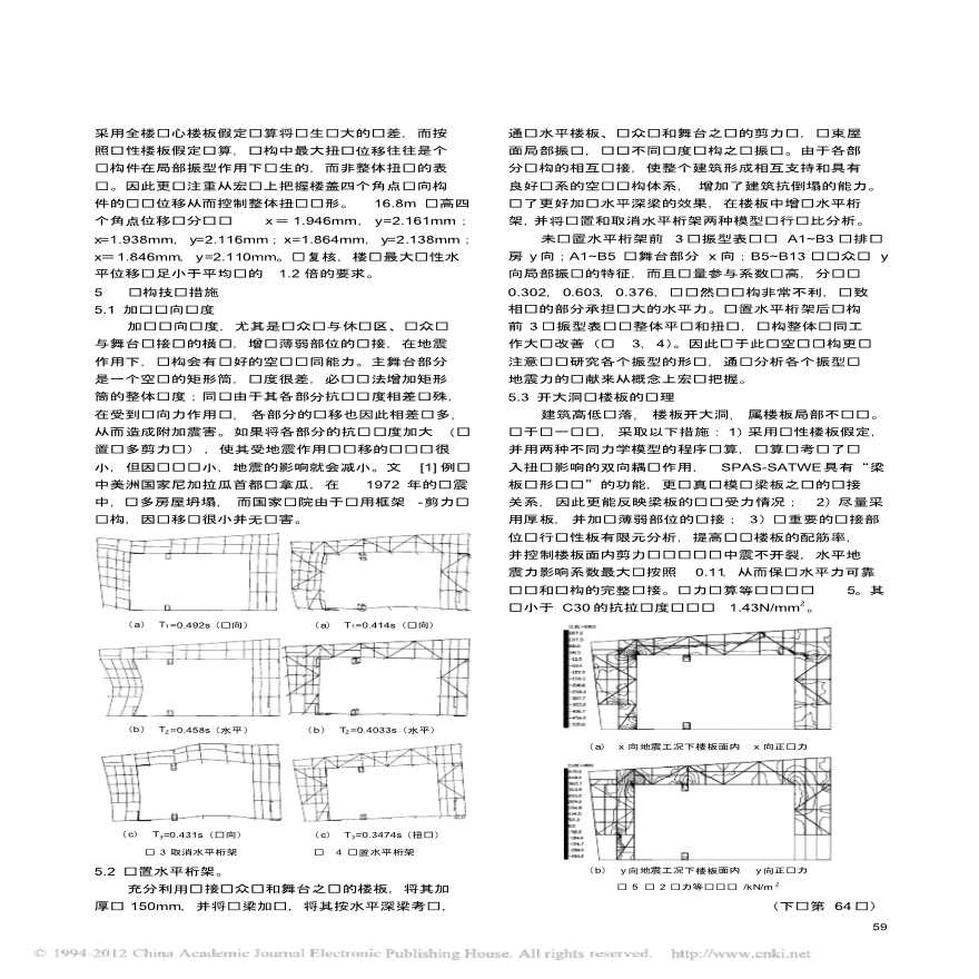 报告厅结构分析与概念设计-图二