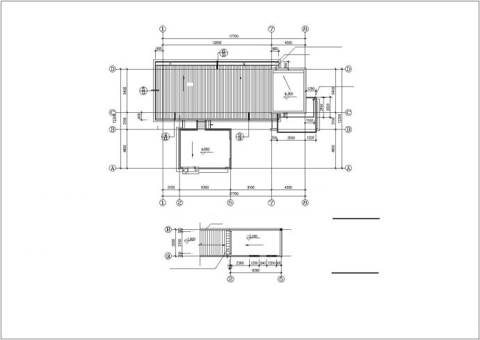 某市区小型别墅建筑全套设计CAD施工图_图1