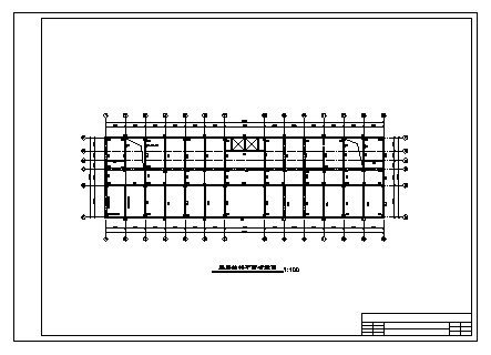 土木工程毕业设计_办公楼设计_4400平方米某六层框架结构沙河办公楼结施cad图(含计算书，毕业设计)-图一