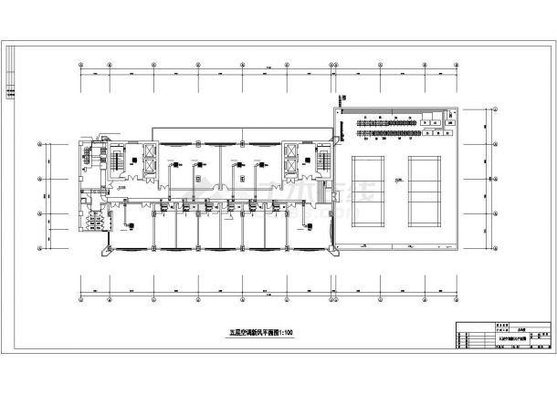 某大型高层办公楼多联机设计CAD图纸-图二