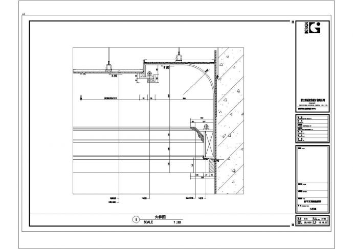 某临平展厅节点CAD构造详细完整设计图_图1
