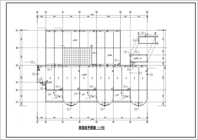 广州某3000平米3层幼儿园建筑设计CAD图纸_图1