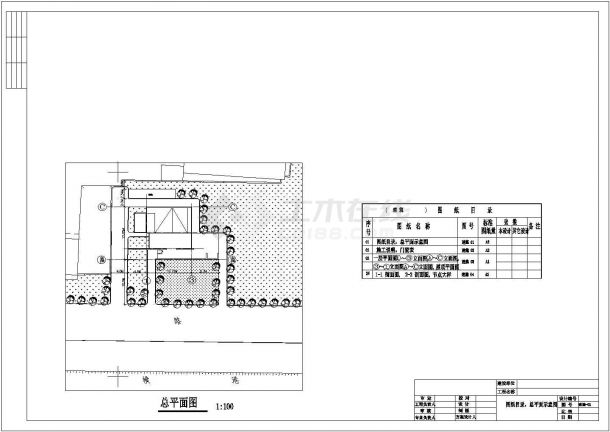 公厕设计_某地现代公厕建筑设计施工CAD图-图一